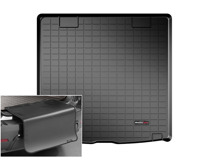 Автомобільний килимок в багажник авто Weathertech BMW 5 Touring 11-16 чорний БМВ 5, фото 1