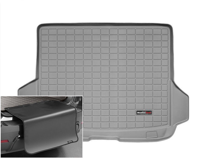 Автомобільний килимок в багажник авто Weathertech BMW 5 Gran Turismo 11- сірий БМВ 5, фото 1