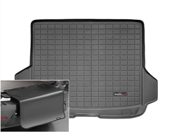 Автомобільний килимок в багажник авто Weathertech BMW 5 Gran Turismo 11- чорний БМВ 5, фото 1