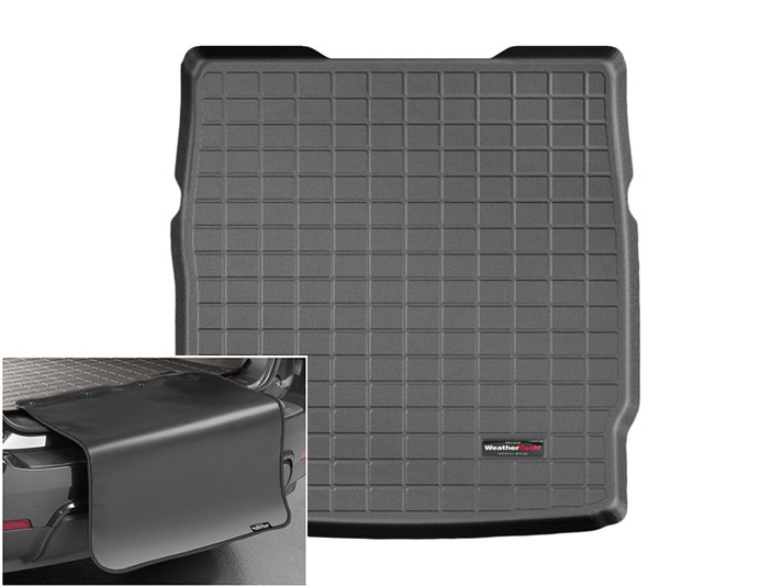 Автомобільний килимок в багажник авто Weathertech BMW 6 cabr 12-17 чорний БМВ 6, фото 1