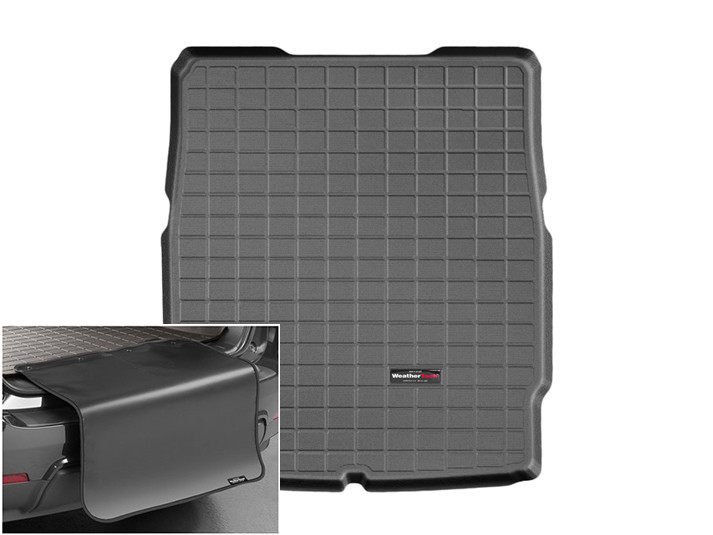 Автомобільний килимок в багажник авто Weathertech BMW 6 купе 12-17 чорний БМВ 6, фото 1