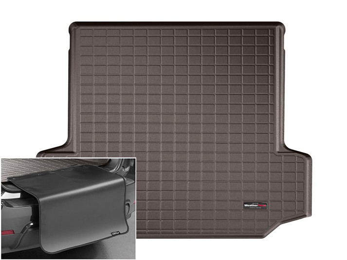 Автомобільний килимок в багажник авто Weathertech BMW 6 18- какао за 2м рядом БМВ 6, фото 1