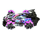 Трюкова машинка на радіокеруванні + пульт ДК, Spray Racer, Фіолетовий / Радіокерована машинка перевертень, фото 3