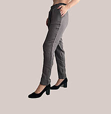 Легкі жіночі брюки, № 28  сірі, фото 3