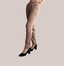 Легкі жіночі брюки, № 28  беж, фото 3