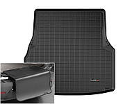 Автомобильный коврик в багажник авто Weathertech Genesis G90 17- черный Генезис Г90 2