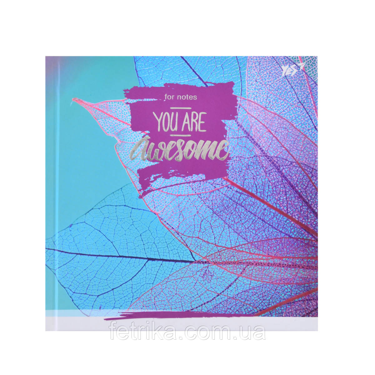 Блокнот 150*150 64 Лін. YES Інтегральний Leaves, фото 1