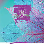 Блокнот 150*150 64 Лін. YES Інтегральний Leaves, фото 5