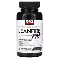 Жиросжигатель ночной Leanfire PM 1091 мг, Force Factor, 60 капсул