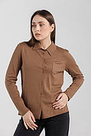Рубашка женская Accordream M2913 XL Коричневый (2000990326133)