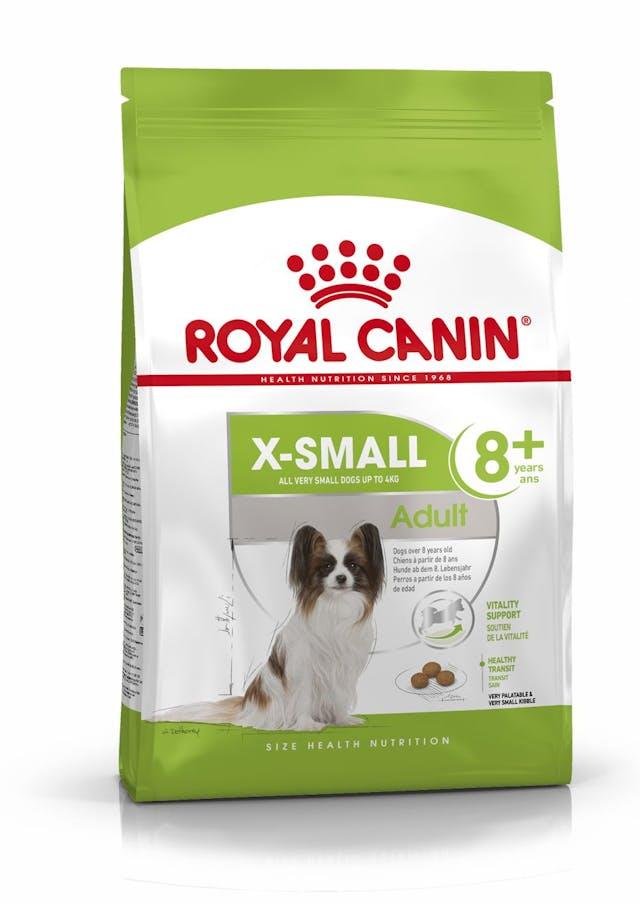 Сухий корм для дорослих собак від 8 років мініатюрних розмірів Royal Canin X-small Adult 8+, фото 1