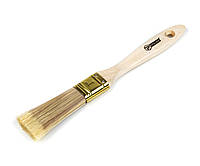 Кисть малярная Polax флейцевая деревянная ручка искусственный ворс Чемпион 1 (06-001) DM, код: 2332354