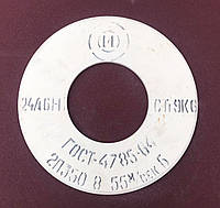 Круг шлифовальный электрокорунд белый керамический 25А ПП 350х8х160 6(F180) СМ2(L)