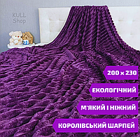 Мягкая, нежная и экологичная простынь COLORFUL КОРОЛЕВСКИЙ ШАРПЕЙ из микрофибры 200*230 (Евро) O_o