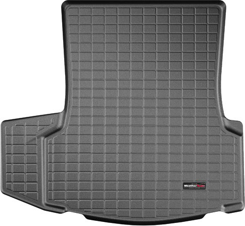 Автомобільний килимок в багажник авто Weathertech Cadillac CT6 2х зон клім 16-20 чорний Кадиллак СТ6, фото 1