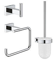 Набор аксессуаров 3 в 1 Grohe Essentials Cube New (40757001) AVTO Form