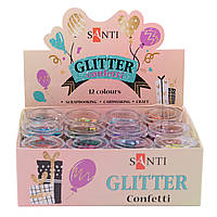 Гліттер "Конфетті" SANTI, 1.8 гр