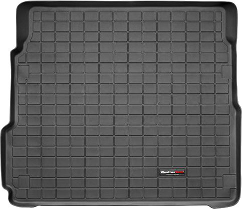 Автомобільний килимок в багажник авто Weathertech Cadillac CTS Sport Wagon 10-13 чорний за 2м рядом Кадиллак ЦТС, фото 1