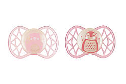 Пустушка Nuvita Air55 Explorer 0міс+, симетрична, 2шт, ведмідь/пінгвін (NV7067GF)