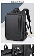Багатофункціональний бізнес рюкзак сумка, великий місткості 30-35 літрів