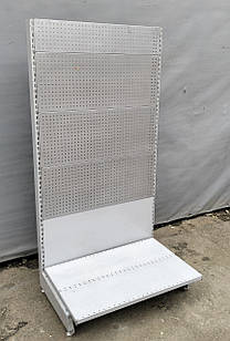 Торговий перфорований стеллаж "Регалс" 195х97 см., Б/у