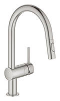 Смеситель для кухни с выдвижным изливом Grohe Minta (32321DC2) AVTO ESTET