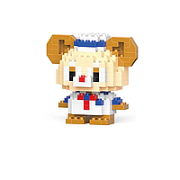 Конструктор фигурка Пиксели BRICKS Медвежонок Даффи Duffy the Disney Bear