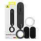 Тримач для телефону авто для iPhone 15/14/13/12 Baseus C02 Go Series Magnetic (гнучкий). Black, фото 8