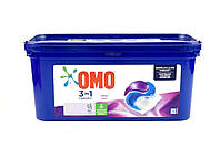 Капсулы для стирки цветного белья OMO 3в1,30 шт. H0011(1)