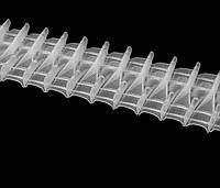 3861 МР (1:2,5) стрічка буфи (вафелька) для тюлі, штор фіксована прозора
