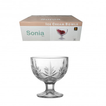Набір креманок Ice cream Sonia Uniglass 290мл 6шт 44851-GB6В6 Оригінал