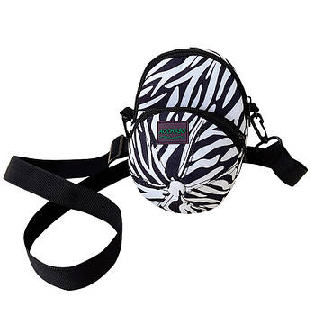 Дитяча сумка Lesko TD-637 White через плече на два відділення з ремінцем 1 шт.