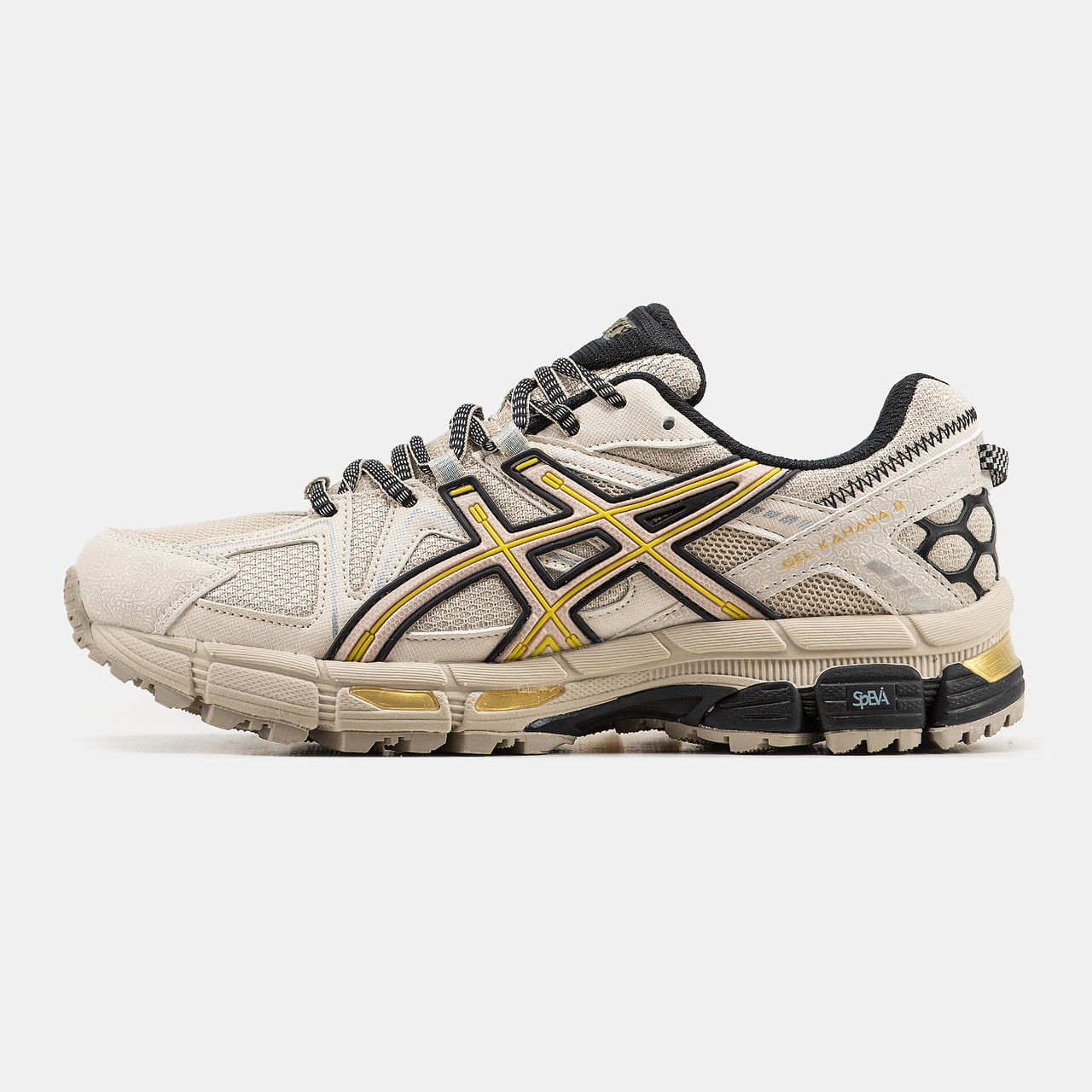 Кросівки Asics Gel-Kahana 8 Grey Yellow / Асікс Гел-Кахана 8