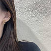 Милі, оксамитові сережки-гвоздики Зайчик. Жіночі прикраси, біжутерія. Сережки для дівчаток., фото 7