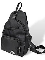 Многофункциональный рюкзак-слинг на грудь adidas Барсетка сумка спортивные ткань1000D для через плечо ОПТ