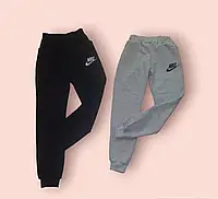 Детские чёрные спортивные штаны Nike 110-122;122-134;134-140;140-152 рост