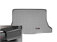 Автомобільний килимок в багажник авто Weathertech Nissan Versa HB 07-12 сірий Ниссан Верса