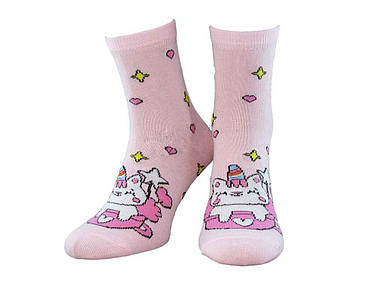 Шкарпетки літні дитячі 9322 св.-рожевий р.20-22 1пар ТМ Легка Хода FG