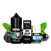 Chaser Nova 30мл Ягоды Мята Набор для самозамеса жидкости.Рідина, жижа, заправка для вейпу