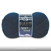 Nako Sport Wool — 3088 темно-синій