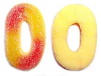 Жувальні цукерки Персикові Кільця 1500 рм