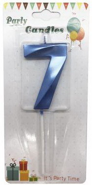 Свічки на торт Цифри "7", фото 1