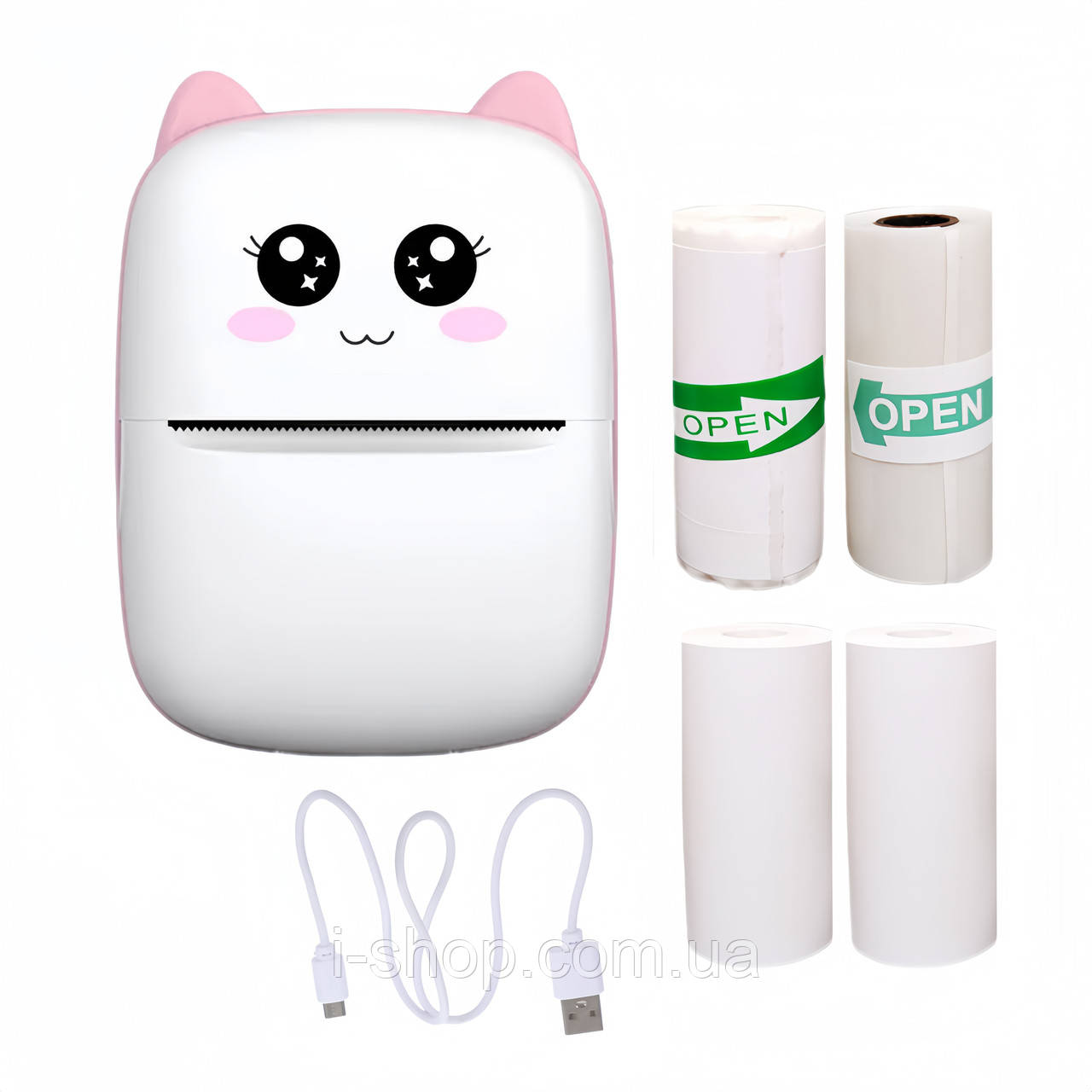 Міні принтер з прозорим папером маленький принтер для телефону міні ...