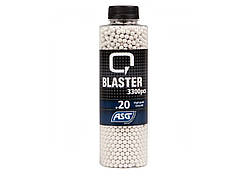 Страйкбольні кульки ASG Q Blaster White 6 мм / 0,2 г / 3300 шт.