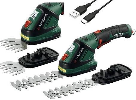 Акумуляторний кущоріз, триммер для трави Parkside PGSA 4 A2 2в1 Німеччина, фото 1