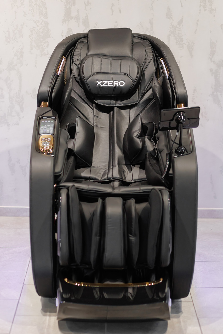Масажне крісло XZERO  LX100 Luxury Gray, (Безкоштовна доставка), Польща