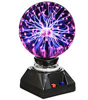 Плазменный шар с молниями ночник светильник Plasma Light Magic Flash Ball BIG 5 дюймов | Настольная лампа