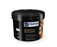 СИАММ / Siamm - декоративное покрытие с эффектом бархата,серебро (уп.2.5 л) тонируется