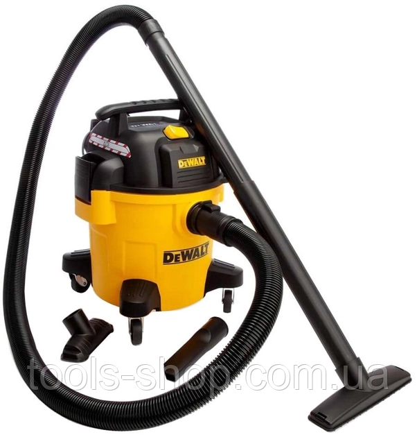 Професійний промисловий пилосос DeWALT DXV20PTA : 1050 Вт, 20 л, 2268 л/хв, фото 1