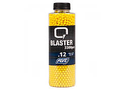 Страйкбольні кульки ASG Q Blaster Yellow 6 мм / 0,12 г / 3300 шт.